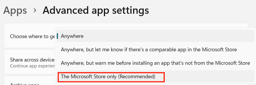 Instructions to block software installation on Windows computers Picture 3