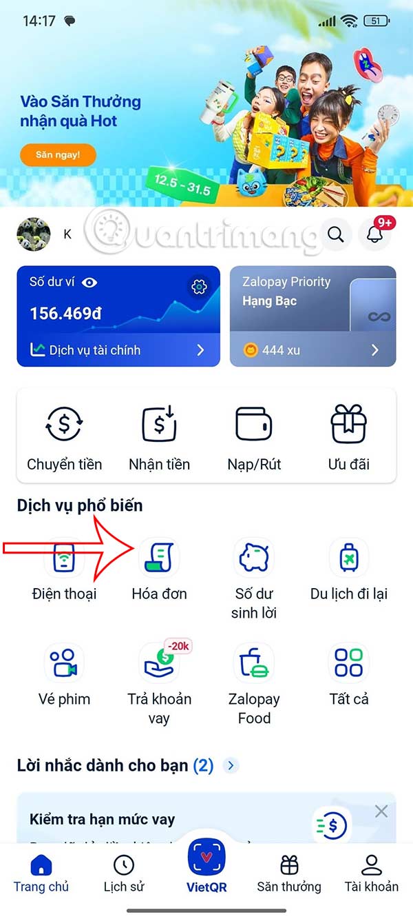 Instructions to cancel automatic ZaloPay payment to avoid losing money Picture 1