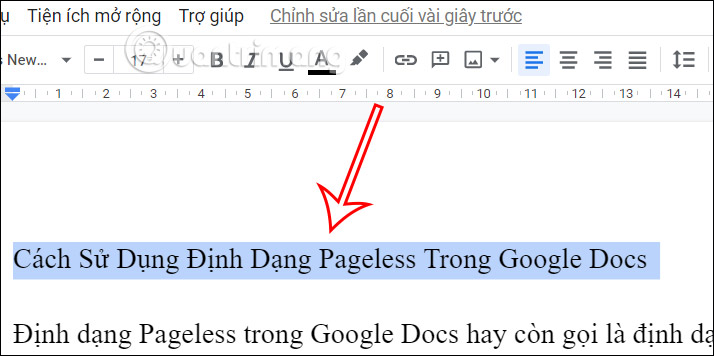 Instructions for capitalizing on Google Docs in all styles Picture 4
