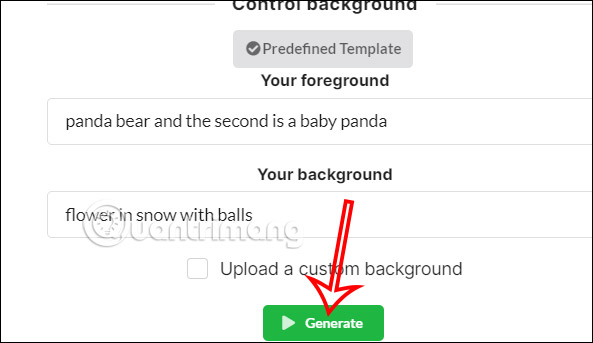 Instructions for changing AI photo background online Picture 4