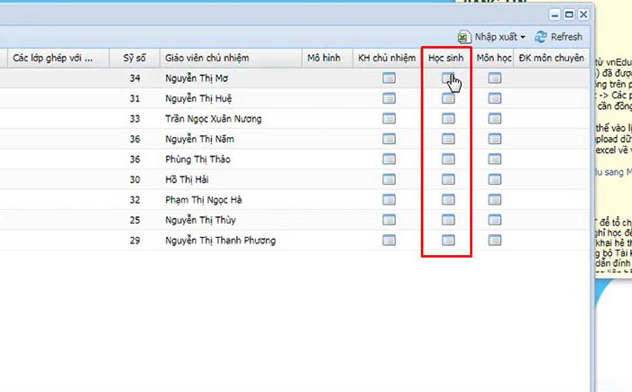 Picture 9 of Instructions on how to change student information on VnEdu