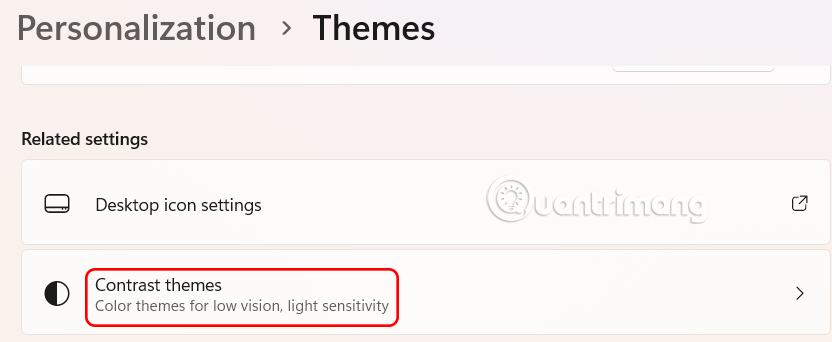Instructions to change the font color of icons on Windows Picture 5