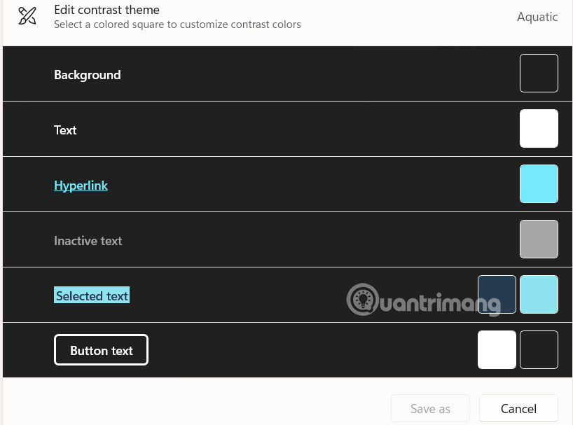 Instructions to change the font color of icons on Windows Picture 7