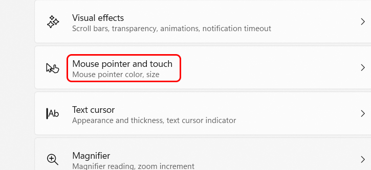Instructions to change mouse cursor on Windows 11 Picture 1