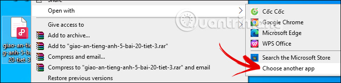 Instructions for changing the default PDF reader on Windows 10 Picture 6