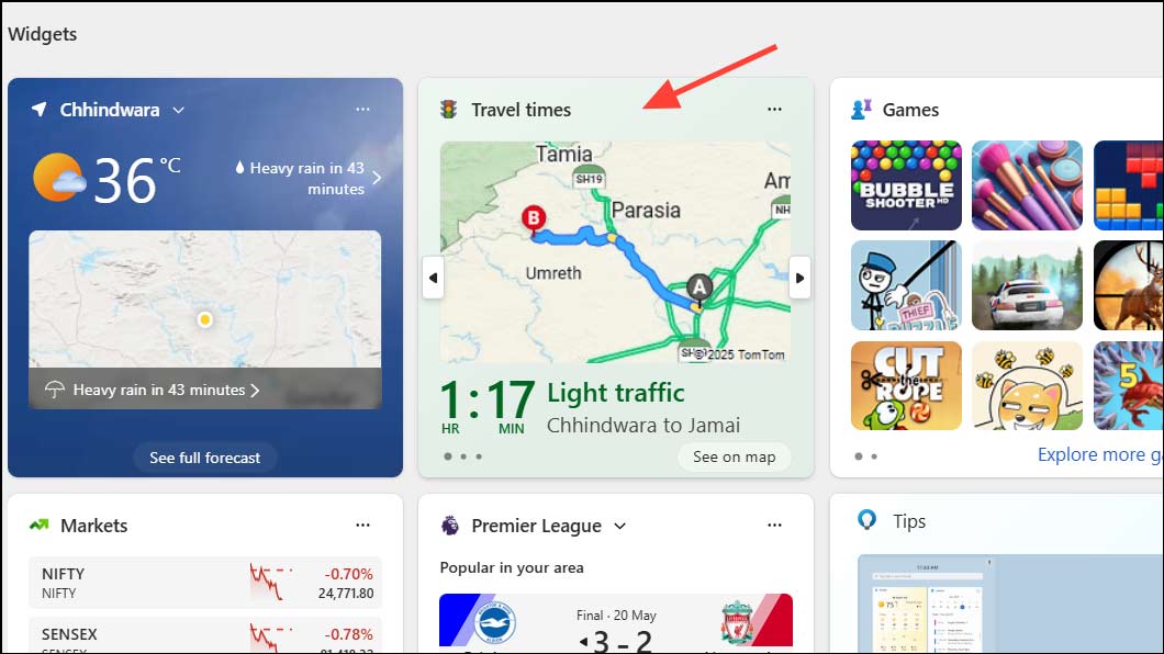 How to resize Windows 11 widgets Picture 3