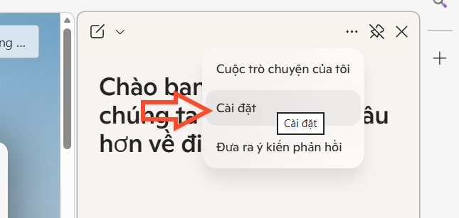 Instructions on how to clear Copilot memory on your computer. Picture 5
