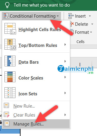 Instructions for coloring alternating rows and columns in Excel Picture 6