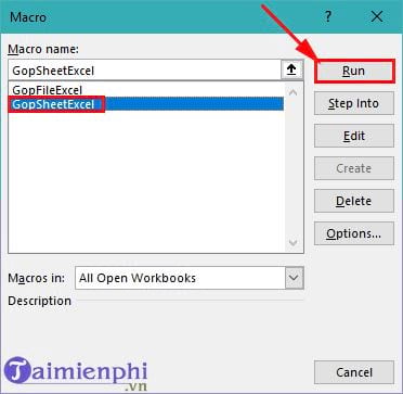 Instructions for connecting and merging multiple Excel files into 1 file easily Picture 11
