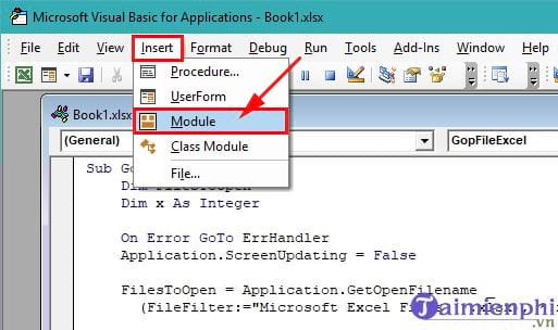 Instructions for connecting and merging multiple Excel files into 1 file easily Picture 6