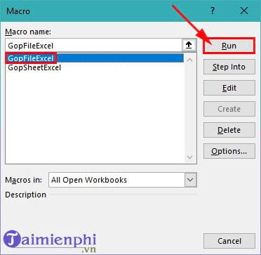 Instructions for connecting and merging multiple Excel files into 1 file easily Picture 9