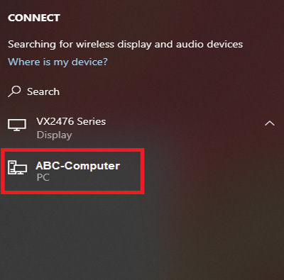 Instructions for connecting PC to laptop screen extremely simple Picture 4