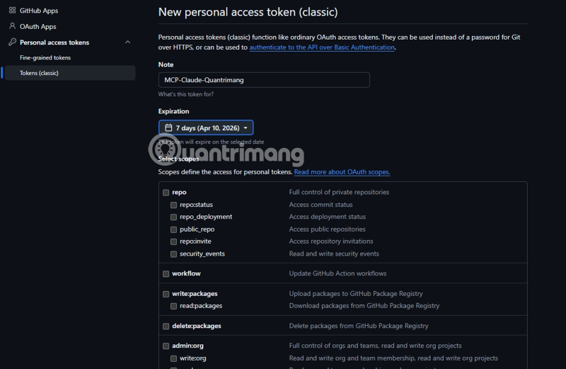 Picture 2 of Guide to connecting MCP Github Local Dev with Claude AI: Step-by-step instructions for beginners.