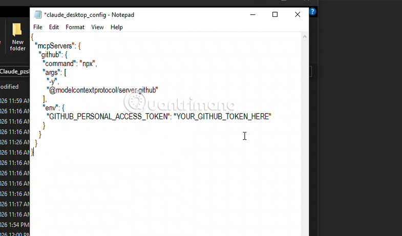 Picture 7 of Guide to connecting MCP Github Local Dev with Claude AI: Step-by-step instructions for beginners.