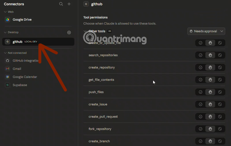 Picture 9 of Guide to connecting MCP Github Local Dev with Claude AI: Step-by-step instructions for beginners.