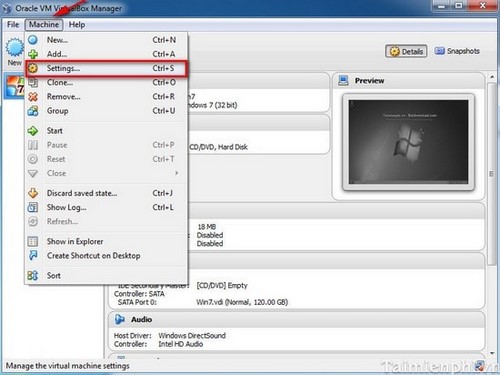 Instructions for connecting USB to virtual machine Picture 5