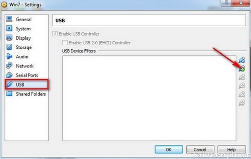 Instructions for connecting USB to virtual machine Picture 6