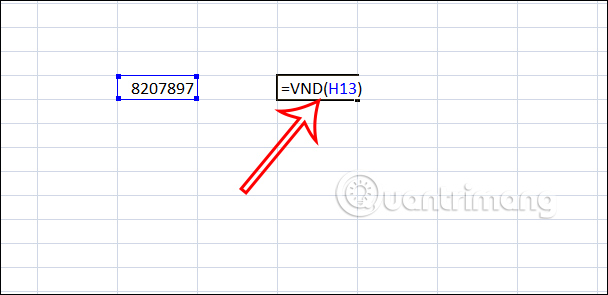 Instructions for converting numbers to words in Excel Picture 14