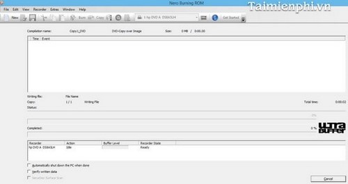 Picture 4 of Instructions for copying CDs/DVDs using Nero