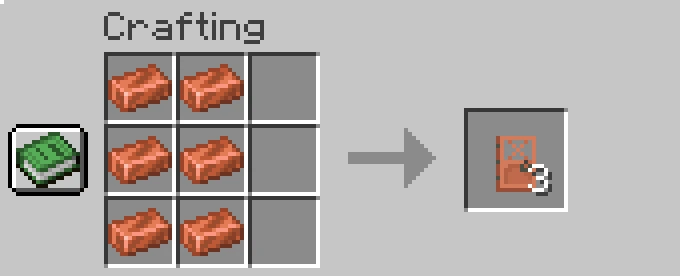 Instructions on creating a Bronze Door in Minecraft Picture 1
