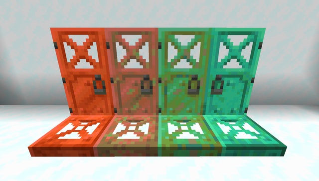 Instructions on creating a Bronze Door in Minecraft Picture 3