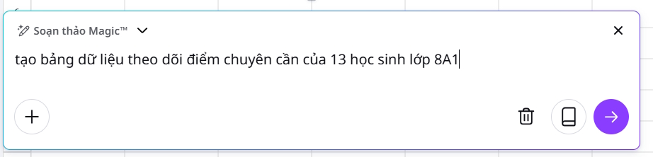 Instructions on creating Canva Sheets using Magic Write Picture 3
