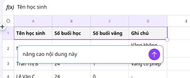 Instructions on creating Canva Sheets using Magic Write Picture 7