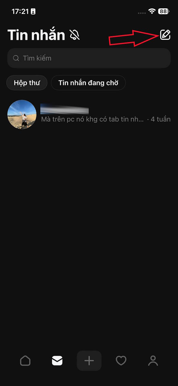 Instructions for creating a chat group on Threads Picture 2