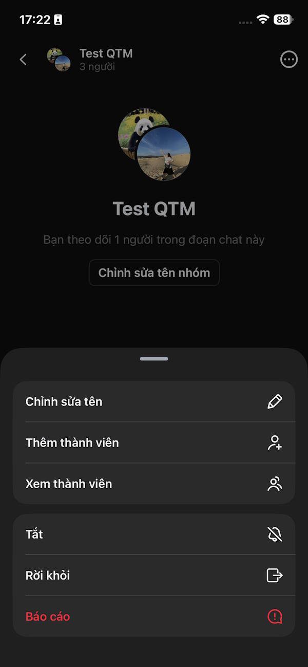 Instructions for creating a chat group on Threads Picture 9