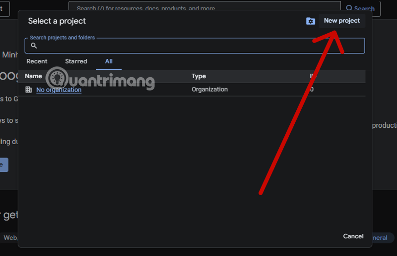 Instructions for creating a Client ID and Client Secret in Google Sheets Picture 2
