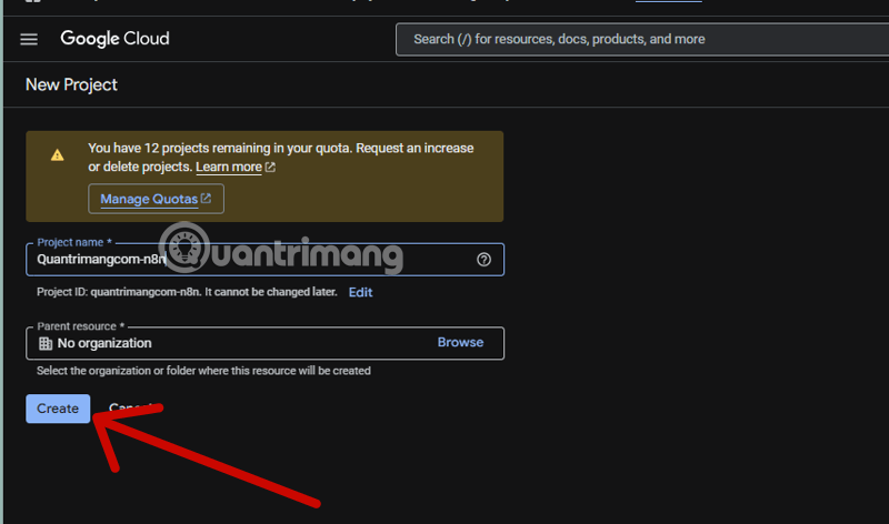 Instructions for creating a Client ID and Client Secret in Google Sheets Picture 3