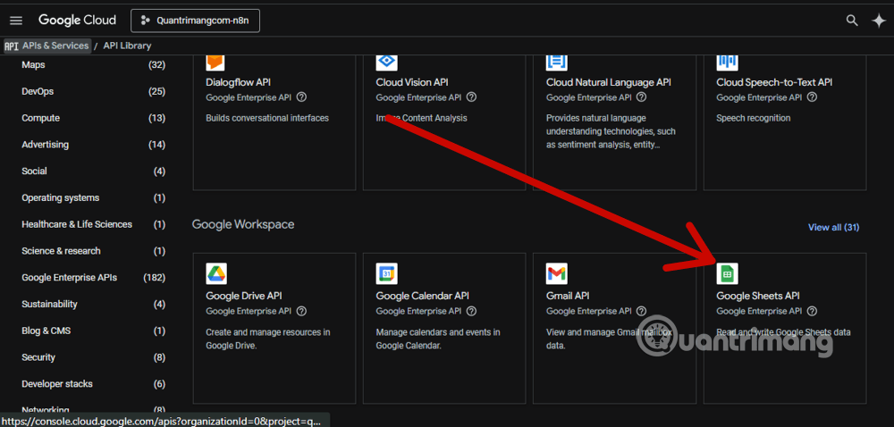 Instructions for creating a Client ID and Client Secret in Google Sheets Picture 6