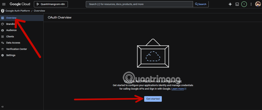 Instructions for creating a Client ID and Client Secret in Google Sheets Picture 8