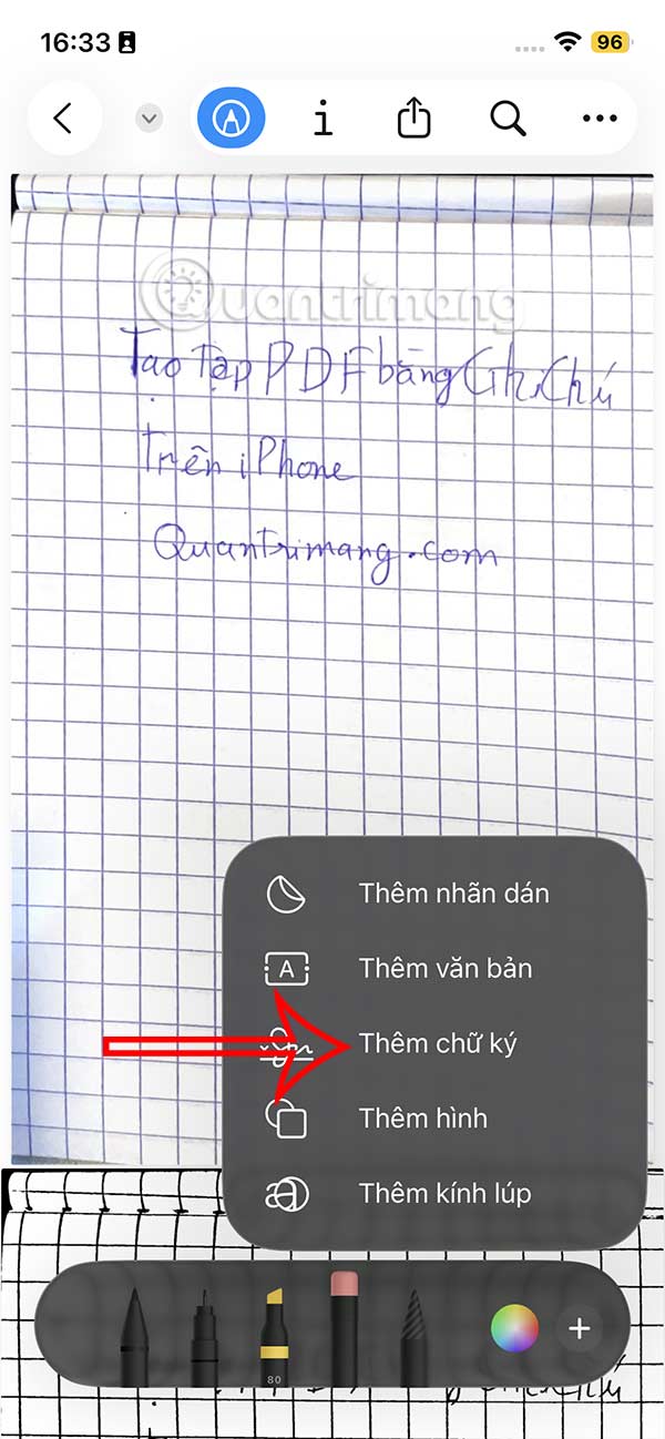 How to create document signature on iPhone Picture 15