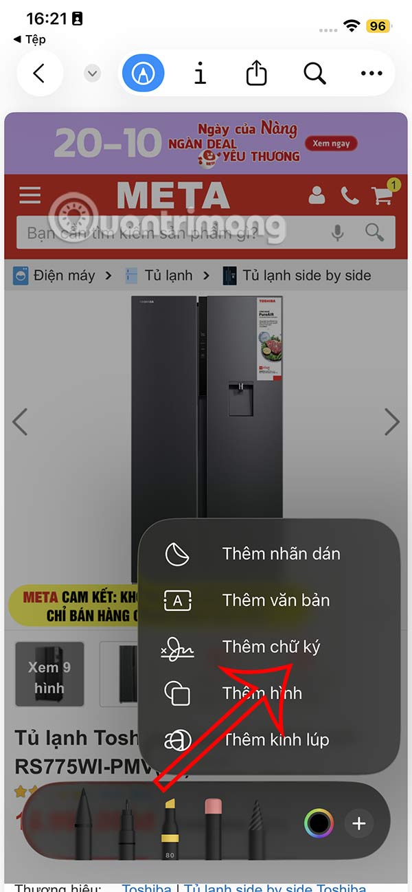 How to create document signature on iPhone Picture 4