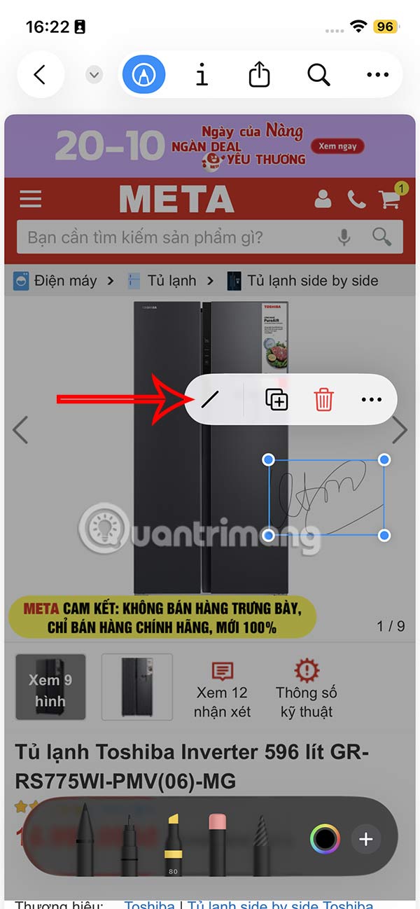 How to create document signature on iPhone Picture 7