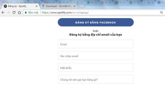 Instructions for creating a free Spotify account quickly Picture 2
