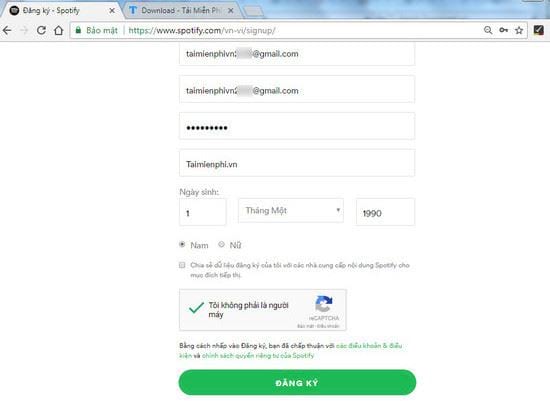 Instructions for creating a free Spotify account quickly Picture 3