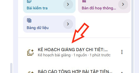 Guide to creating lesson plans using NotebookLM Picture 5