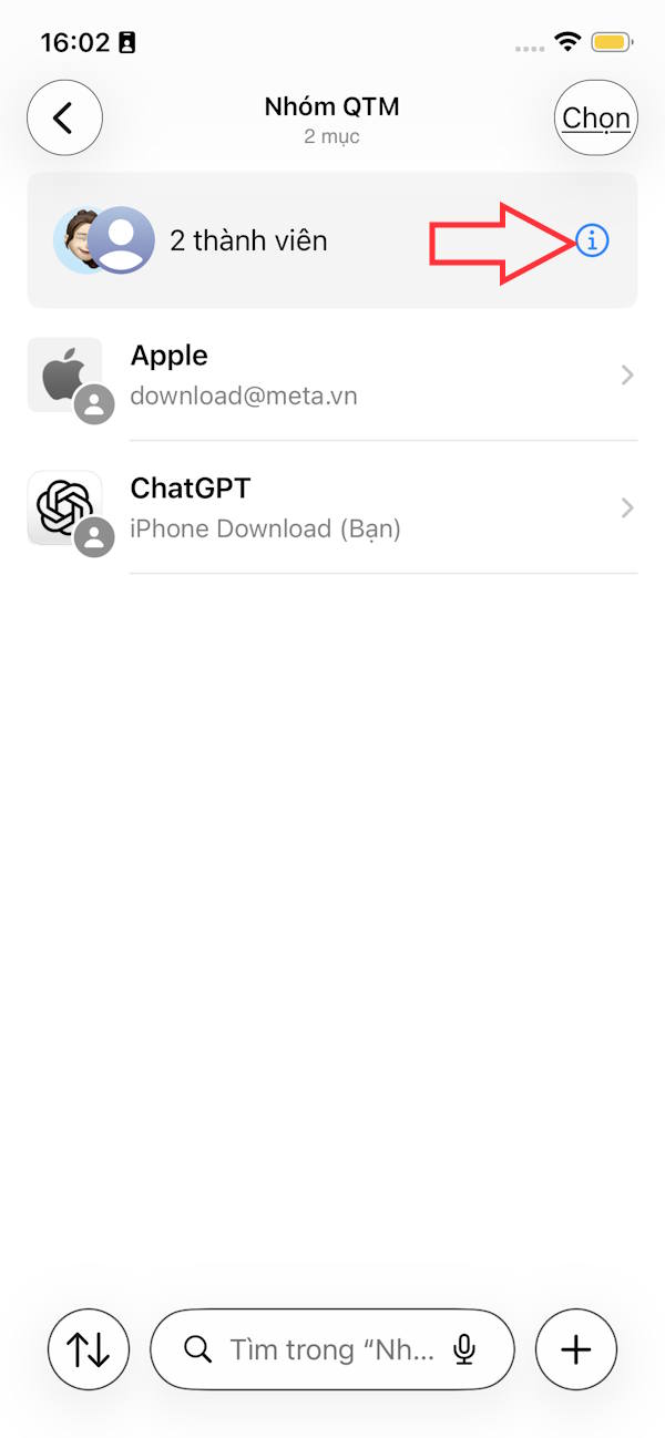 Instructions for creating a password sharing group on iPhone Picture 11
