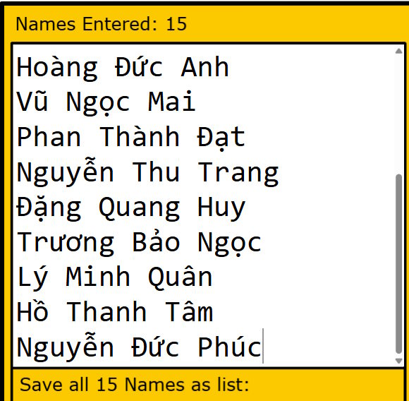 Instructions on creating a tool to randomly select groups of students. Picture 10