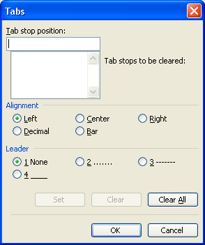 Instructions for creating a table of contents in word 2007 and above and word 2003 fastest Picture 12