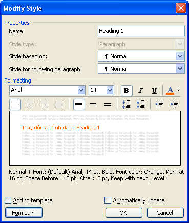 Instructions for creating a table of contents in word 2007 and above and word 2003 fastest Picture 8