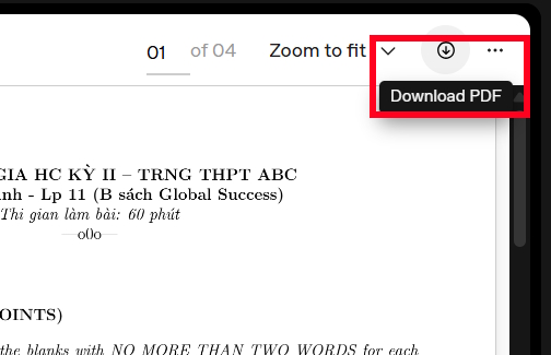 Guide to creating exam matrices using Gemini and ChatGPT Picture 10