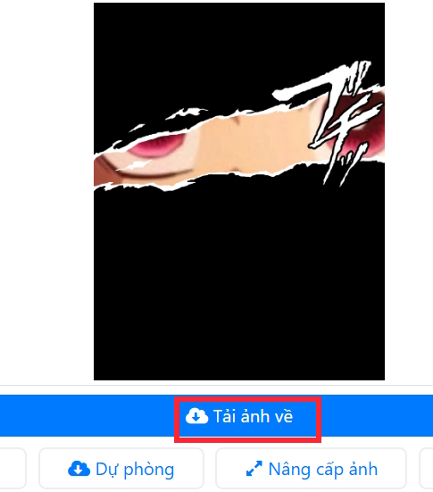 Instructions for creating an anime photo collage with torn paper revealing eyes. Picture 4