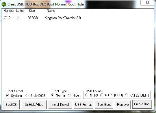 Instructions for creating a USB Boot to rescue your computer using Hiren's Boot Picture 4