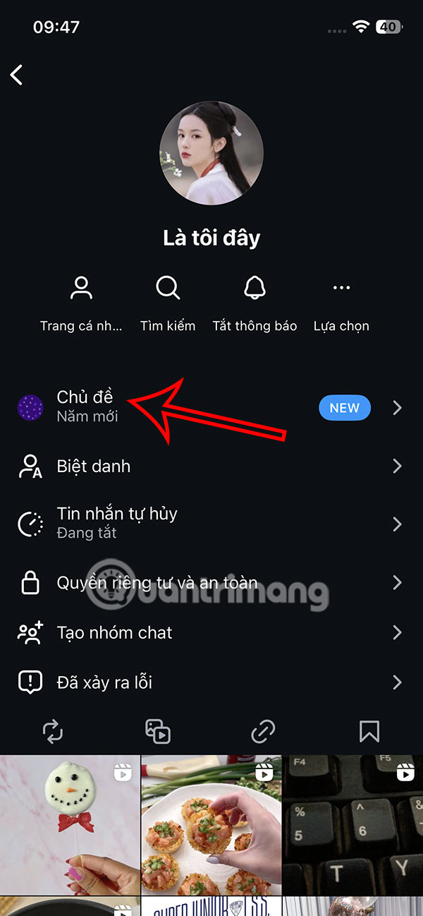 How to create AI chat theme on Instagram Picture 3