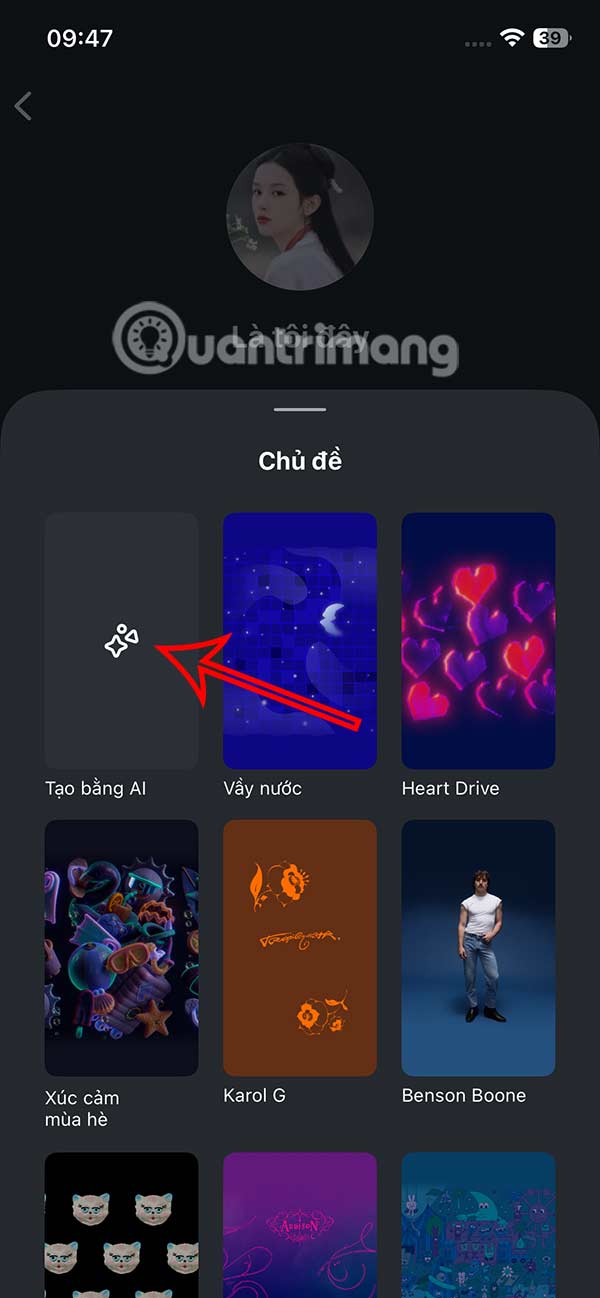How to create AI chat theme on Instagram Picture 4