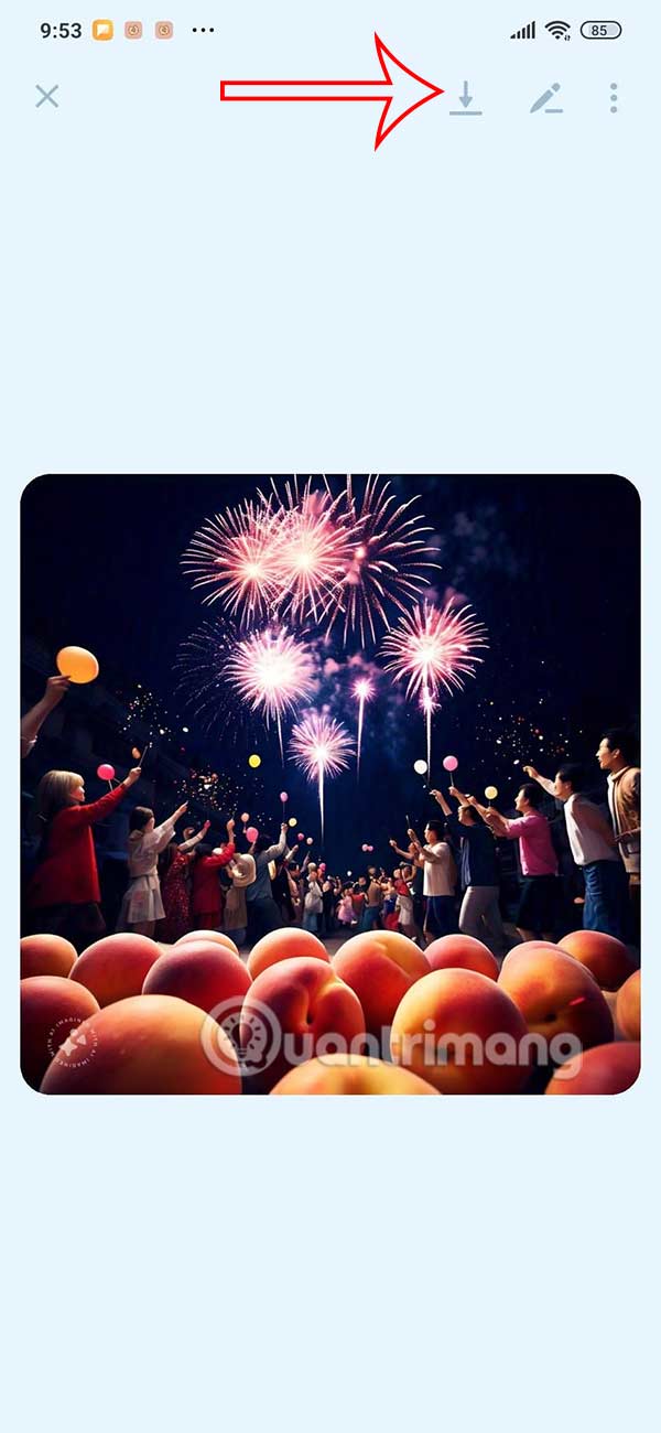 Instructions for creating AI images in Messenger chat Picture 5