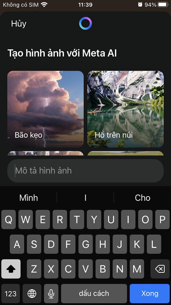 How to create AI images in WhatsApp messages Picture 3